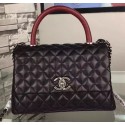 Chanel Shoulder Tote Bag Original Calfskin Leather A7775 Black HY2705Av26