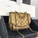 Chanel Small flap bag AS0785 bronze HY1265nU55