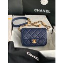 Chanel SMALL FLAP BAG AS3369 Royal Blue HY7360fJ40