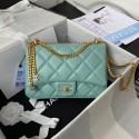Chanel SMALL Lambskin FLAP BAG AS1793 SKY BLUE HY13291Af99