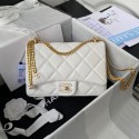 Chanel SMALL Lambskin FLAP BAG AS1793 white HY608Pu45