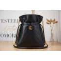 Chanel SMALL Lambskin Shoulder Bag AS2986 black HY12741uT54
