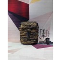 CHANEL Tweed small Backpack & gold-Tone Metal 69964 black HY1092UF26