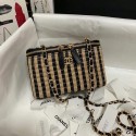 Chanel Weave Shoulder Bag AP1999 black HY8841Eb92