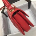 Cheap Chanel CC original lambskin top handle flap bag 92236 red&Gold-Tone Metal HY12616ZZ98