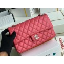 Cheap chanel classic handbag Lambskin & silver Metal A01112 pink HY3491ZZ98