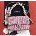 Cheap Chanel Original Pearl Shoulder Strap Bag A1112 Pink HY19719sJ42