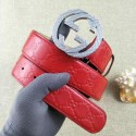 Cheap Fake Gucci 38mm Leather Belt GG57099 Red HY5235BC48