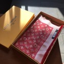 Cheap Louis Vuitton MONACO SQUARE Monogram flower pattern silk M71151 red HY25756ZZ98
