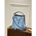 Copy 1:1 Louis Vuitton Original Leather NEONOE BB M45709 Summer Blue HY6688xD64