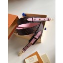 Copy 1:1 Louis Vuitton Strap 110CM 0361 pink HY13988xD64