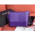 Copy Best Chanel gabrielle hobo bag A93824 purple HY23069Qc72