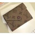 Copy Best Louis Vuitton Victorine Wallet Monogram Canvas M62360 Wine HY4454Qc72