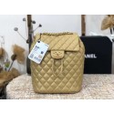 Copy Chanel Backpack Sheepskin Original Leather 83431 gold HY26852Kn92