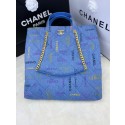Copy Chanel SHOPPING BAG 2566 blue HY3857Kn92