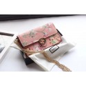 Copy Gucci GG top quality canvas shoulder clutch purse 409340 pink HY15890Ey31
