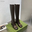 Fake 1:1 Gucci Womens knee-high boot with Horsebit GG1735LS-1 HY14368YK70