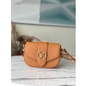 Fake 1:1 Louis Vuitton PONT 9 SOFT MM M58968 Mocaccino HY4148YK70