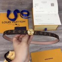 Fake Best Louis Vuitton CIRCLE 20MM REVERSIBLE BELT M0053UA pink HY19347Nk59