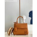 Fake Best Louis Vuitton CLUNY MINI M58928 Gold Miel HY9857Nk59