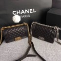Fake Boy Chanel Flap Shoulder Bag Sheepskin Leather A67085 Black HY9349yQ90