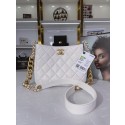 Fake Chanel Calfskin Shoulder Bag AS3111 white HY7524yQ90