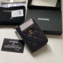 Fake Chanel card holder Calfskin AP1650 black HY20924eZ32