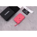 Fake Chanel classic card holder A81610 pink HY12960tu77