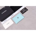 Fake Chanel classic card holder Grained Calfskin & Gold-Tone Metal A31510 green HY15515tu77