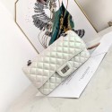 Fake Chanel classic handbag Iridescent Calfskin 30225 Light apricot HY21881QF99
