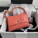 Fake Chanel flap bag Lambskin & Gold-Tone Metal AS2299 pink HY2571RY48