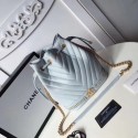 Fake Chanel Hobo Bag Original Sheepskin Leather A94889 Blue HY21026pE71