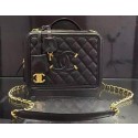 Fake Chanel Shoulder Bag Original Calfskin Leather CHA6678 Black HY19404Hj78