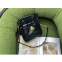 Fake Chanel SMALL Lambskin Shoulder Bag SS2088 black HY5377lF58
