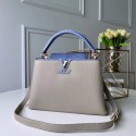 Fake Cheap Louis vuitton CAPUCINES M42259 Bleu Gris HY13850Kt89
