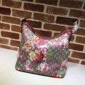 Fake Gucci Miss GG Canvas Hobo Bag 414930 Rose HY21688bz90