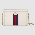 Fake Gucci Ophidia small shoulder bag 503877 White HY7646QF99