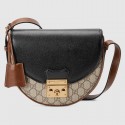 Fake Gucci Padlock small shoulder bag 644524 Brown HY1271EQ38
