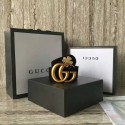 Fake Gucci Suede Leather Belt 68848 Black HY24865ny77