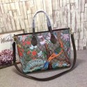 Fake Gucci Tian Soft GG Tote Bag 453705 Brown HY18768bz90