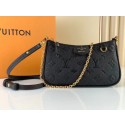 Fake Louis Vuitton EASY POUCH ON STRAP M81066 black HY5291uQ71