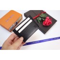 Fake Louis Vuitton Epi Leather CARD HOLDER M60721 black HY5091QF99