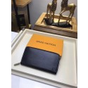 Fake Louis Vuitton EPI leather Zippy Wallet 67267 black HY4777xE84