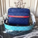 Fake Louis Vuitton Monogram Canvas MESSNGER Bag 43845 Blue HY21684Sq37