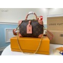 Fake Louis vuitton original leather PETITE MALLE SOUPLE M45531 Peach HY9780kw88