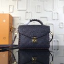 Fake Louis vuitton original mongram empreinte POCHETTE METIS M43941 Marine Rouge HY6839GR32