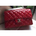 Fashion Chanel mini Classic Flap Bag Original Patent A1116 Red HY23352wc24