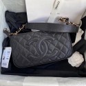 Fashion Chanel Original Caviar Leather Classic Bag 36988 black HY15108iZ66