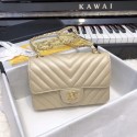 Fashion Chanel Small Classic Handbag Grained Calfskin & Gold-Tone Metal A69900 gold HY17512wc24