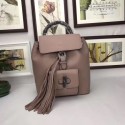 Fashion GUCCI Calfskin Leather Backpack 387149 Pink HY9600OM51